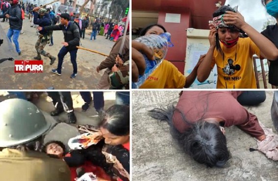 After 10323 Teachers, now Police Brutality displayed on Students After 10323 Teachers, now Police Brutality displayed on Students